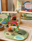 Tara Treasures Dinosaur Land Felt Play Mat Playscape