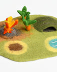 Tara Treasures Dinosaur Land Felt Play Mat Playscape