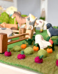 Tara Treasures Large Farm Felt Play Mat Playscape