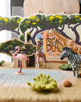 Tara Treasures Large Safari Play Mat Playscape