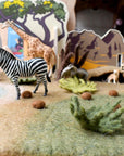 Tara Treasures Large Safari Play Mat Playscape