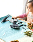 Tara Treasures Large Sea and Rockpool Play Mat Playscape
