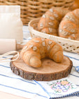 Tara Treasures Felt Almond Croissant