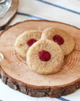 Tara Treasures Felt Jam Drop Biscuit