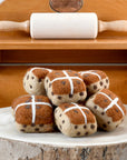 Tara Treasures Felt Hot Cross Buns