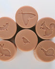 Yellow Door Dough Roller Stamps Let's Roll Forest Friends