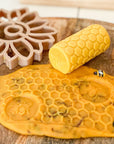 Yellow Door Dough Roller Stamps Let's Roll Garden Bugs