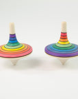 Mader Large Rallye Spinning Top Rainbow