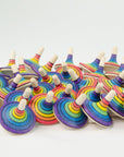 Mader Rallye Spinning Top Rainbow