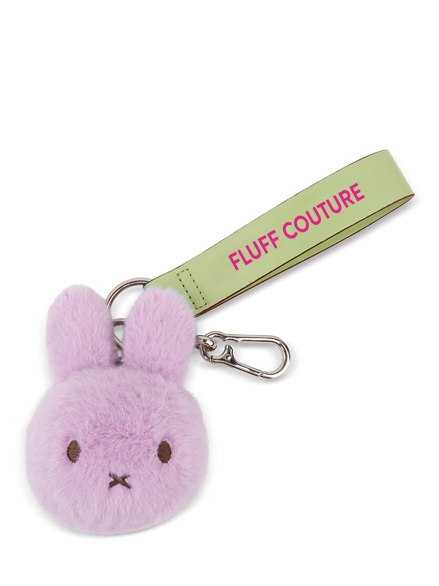 BON TON TOYS Miffy ECO Fuzzy Bag Charm Lilac
