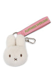 BON TON TOYS Miffy ECO Fuzzy Bag Charm Offwhite