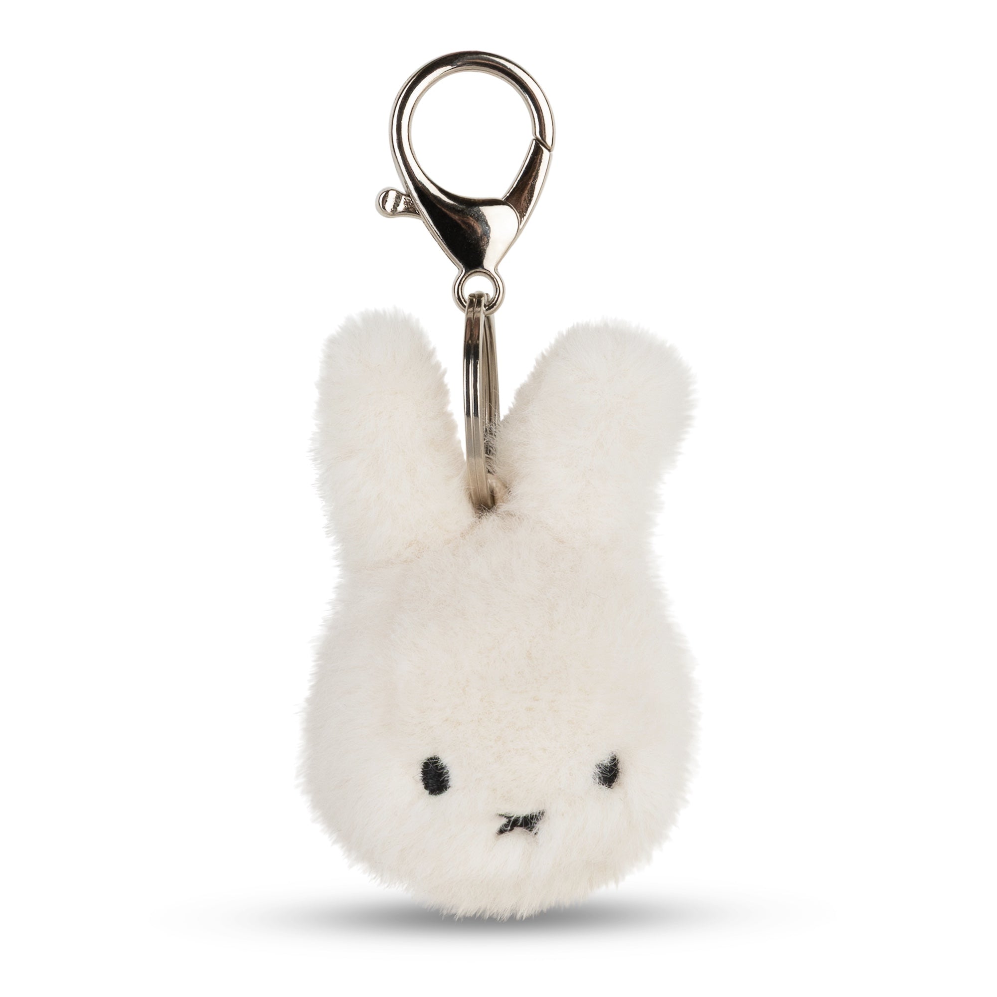 BON TON TOYS Miffy ECO Fuzzy Keychain Offwhite