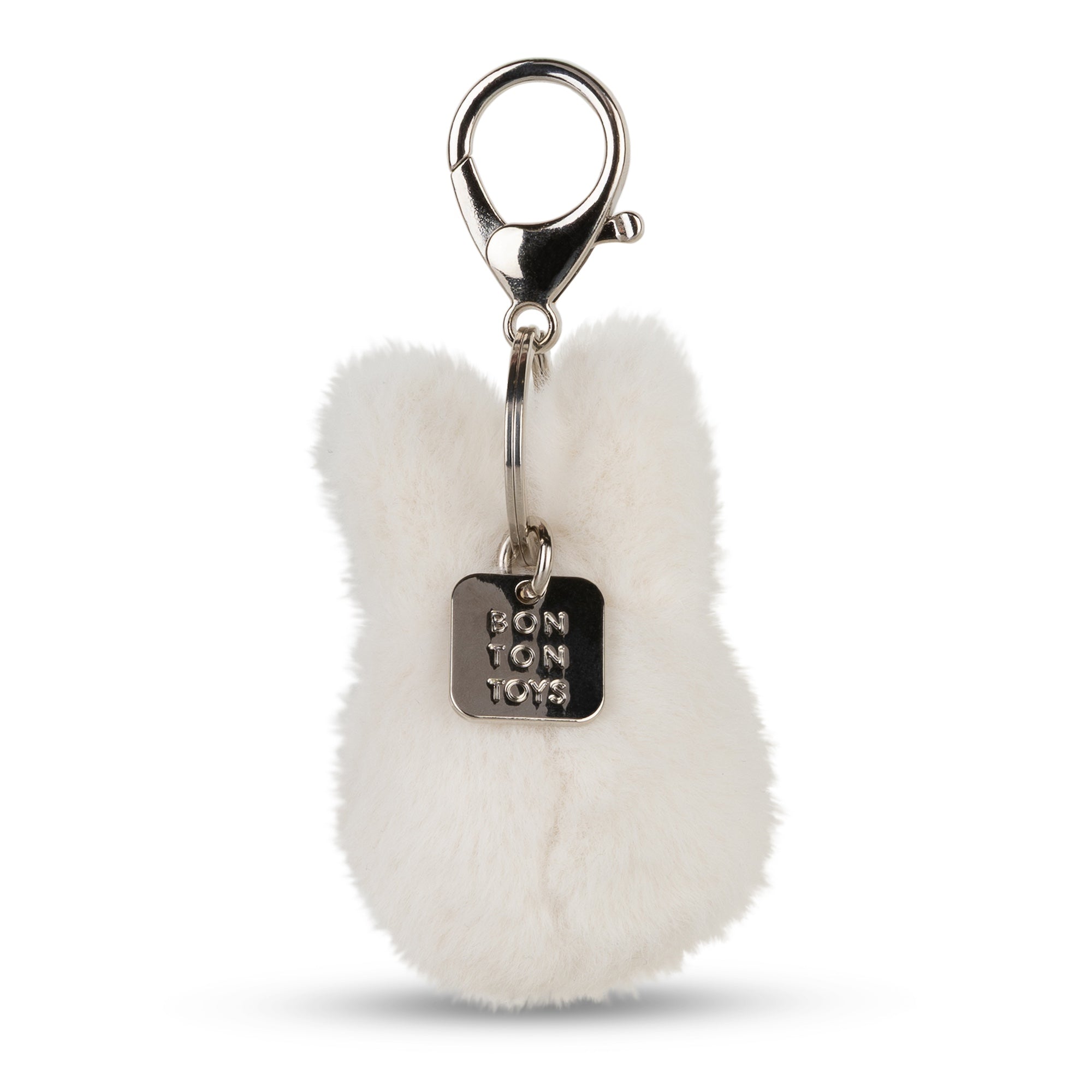 BON TON TOYS Miffy ECO Fuzzy Keychain Offwhite
