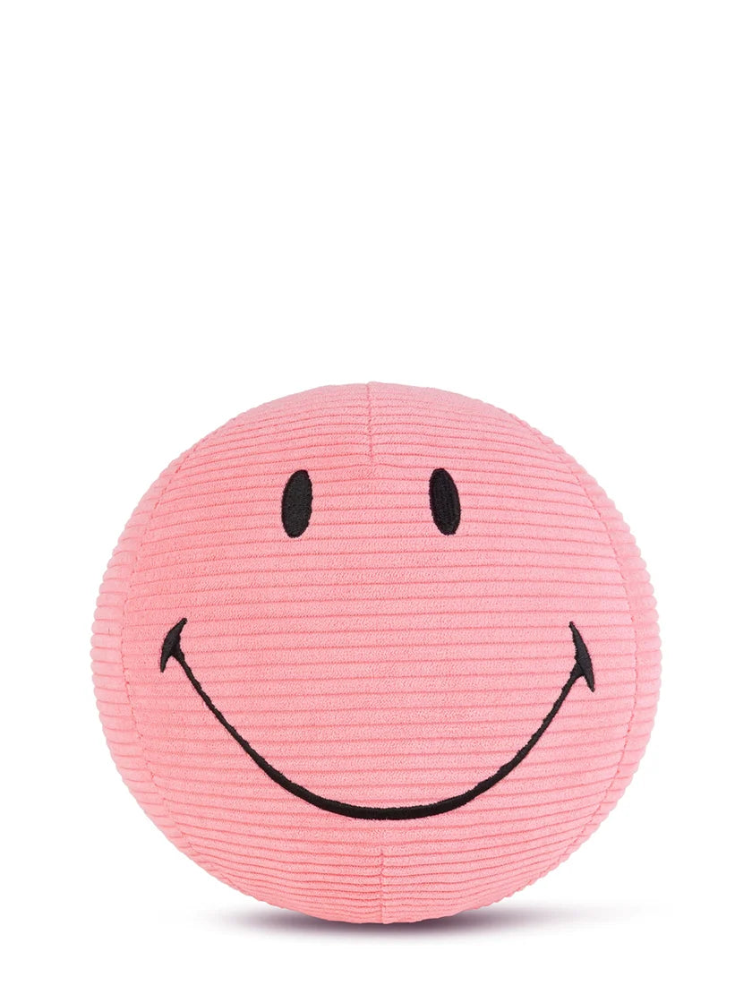 BON TON TOYS Smiley ECO Corduroy Bubblegum Pink 23 cm
