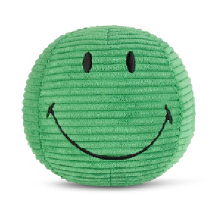 BON TON TOYS Smiley ECO Corduroy Green 13cm