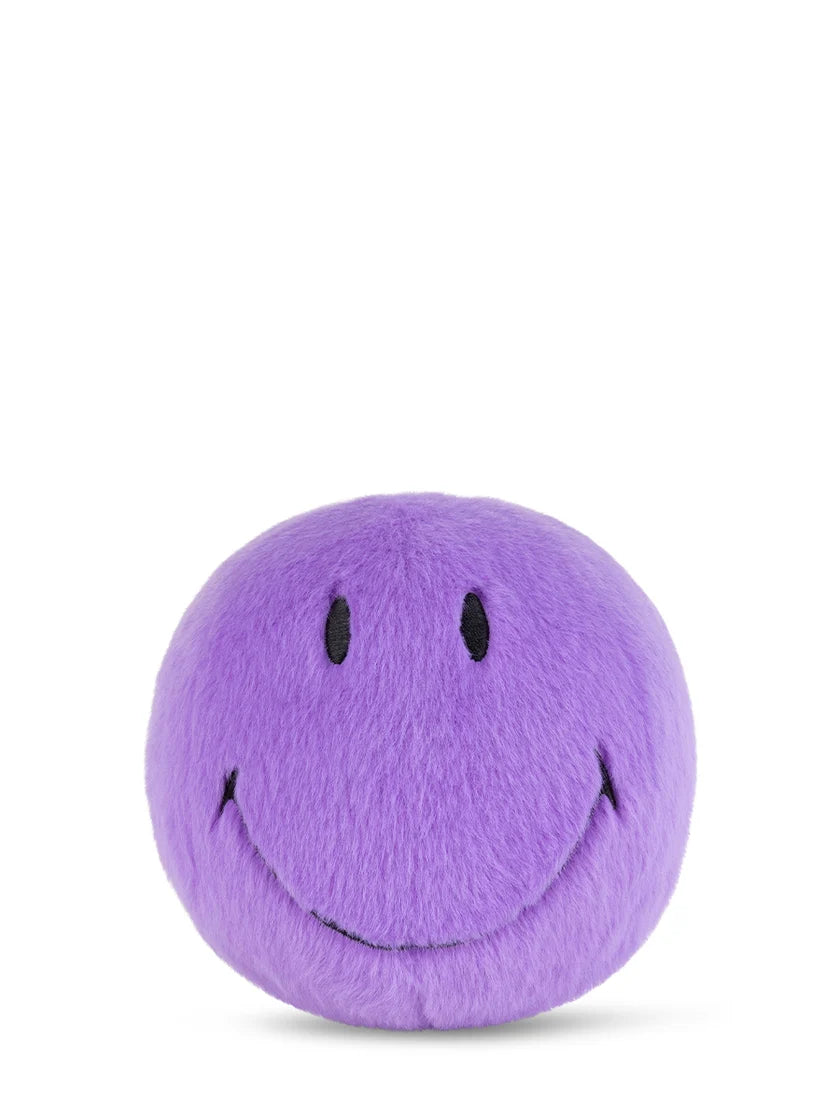 BON TON TOYS Smiley ECO Fuzzy Bright Purple 13 cm