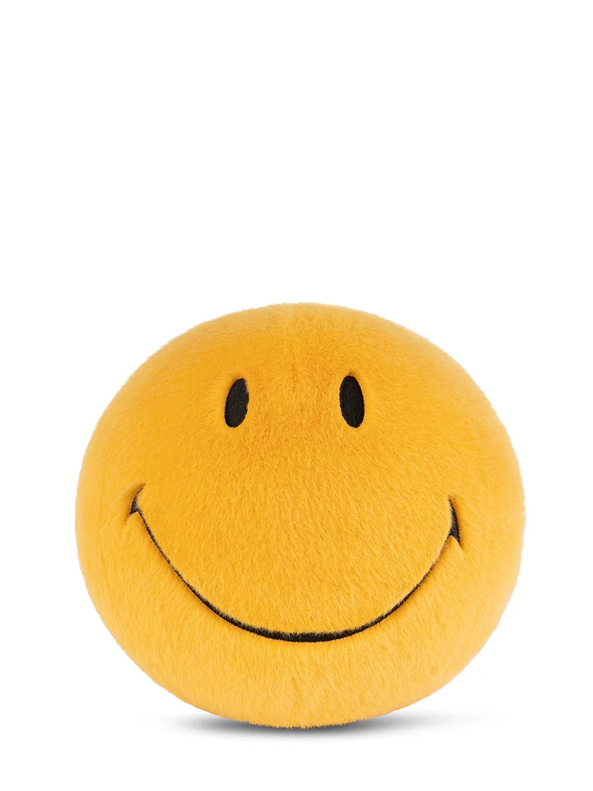 BON TON TOYS Smiley ECO Fuzzy Yellow 23 cm