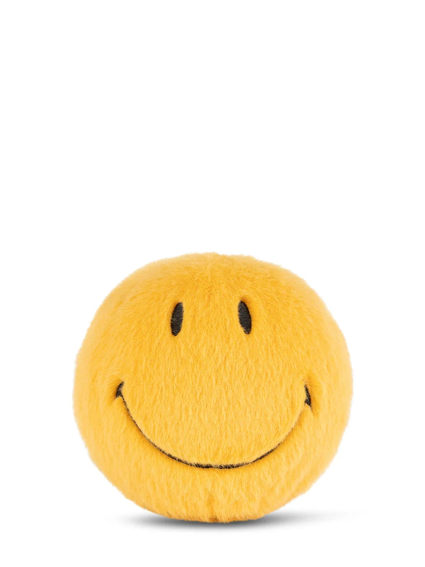 BON TON TOYS Smiley ECO Fuzzy Yellow 13 cm