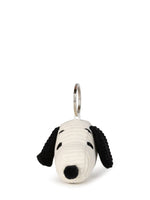 Load image into Gallery viewer, Snoopy Head Corduroy Cream keychain
