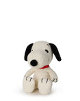 Snoopy Sitting Corduroy Cream 12cm