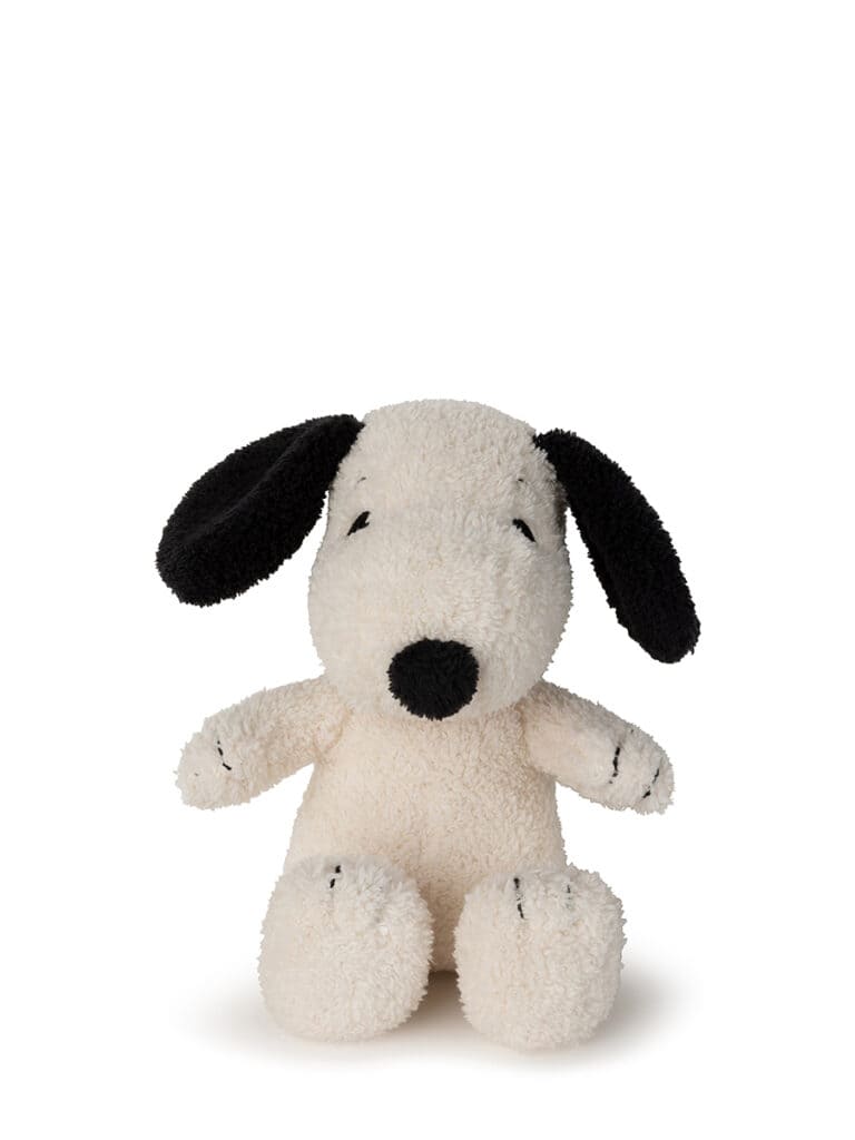 Snoopy Sitting Terry Cream 17cm