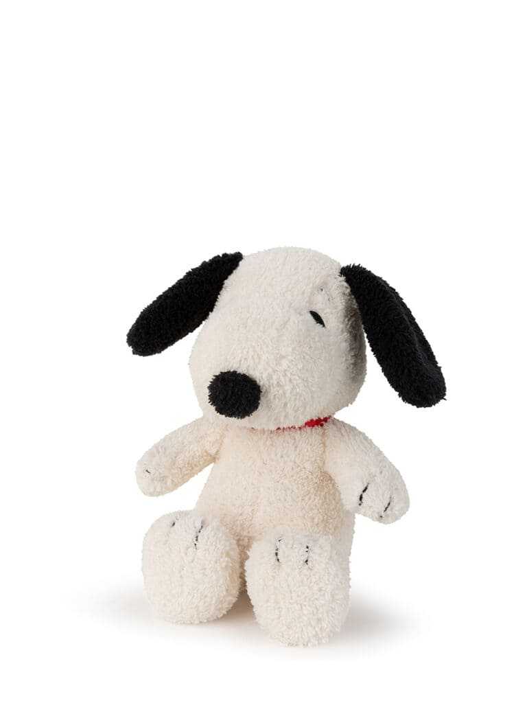 Snoopy Sitting Terry Cream 17cm