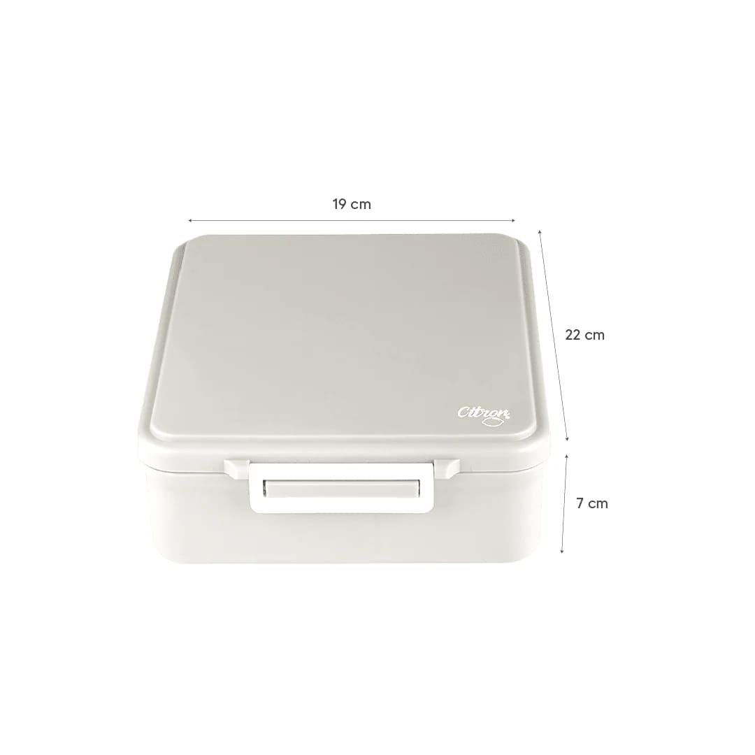 Citron Grand Lunch Box 4 Compartments with Insulated Food Jar - Unicorn