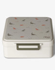 Citron Grand Lunch Box 4 Compartments with Insulated Food Jar Dino Green