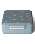 Citron Grand Lunch Box 4 Compartments with Insulated Food Jar Spaceship