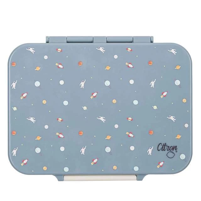 Citron Incredible Tritan Lunch box with 4 compartments - Spaceship