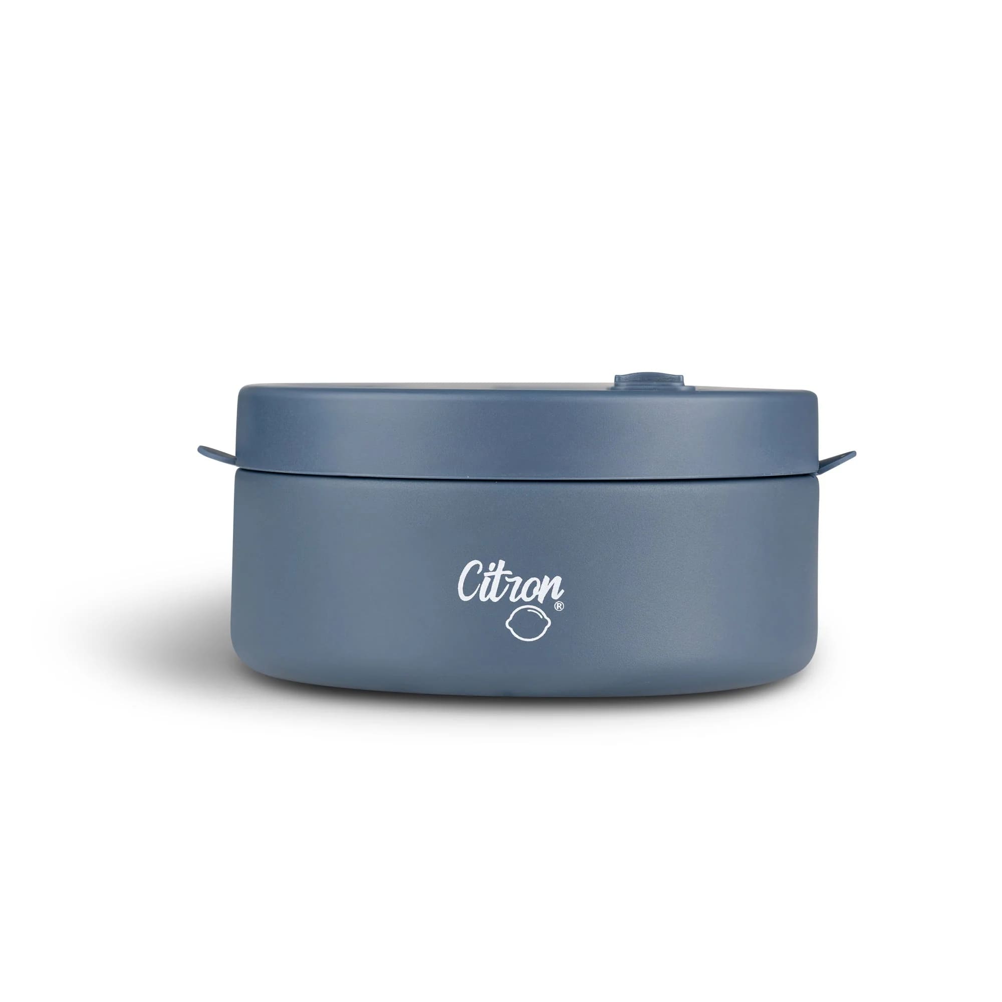 Citron Stainless Steel Insulated Food Jar 400ml - Dark Blue