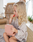 Citron Tritan Snack Box - Blush Pink