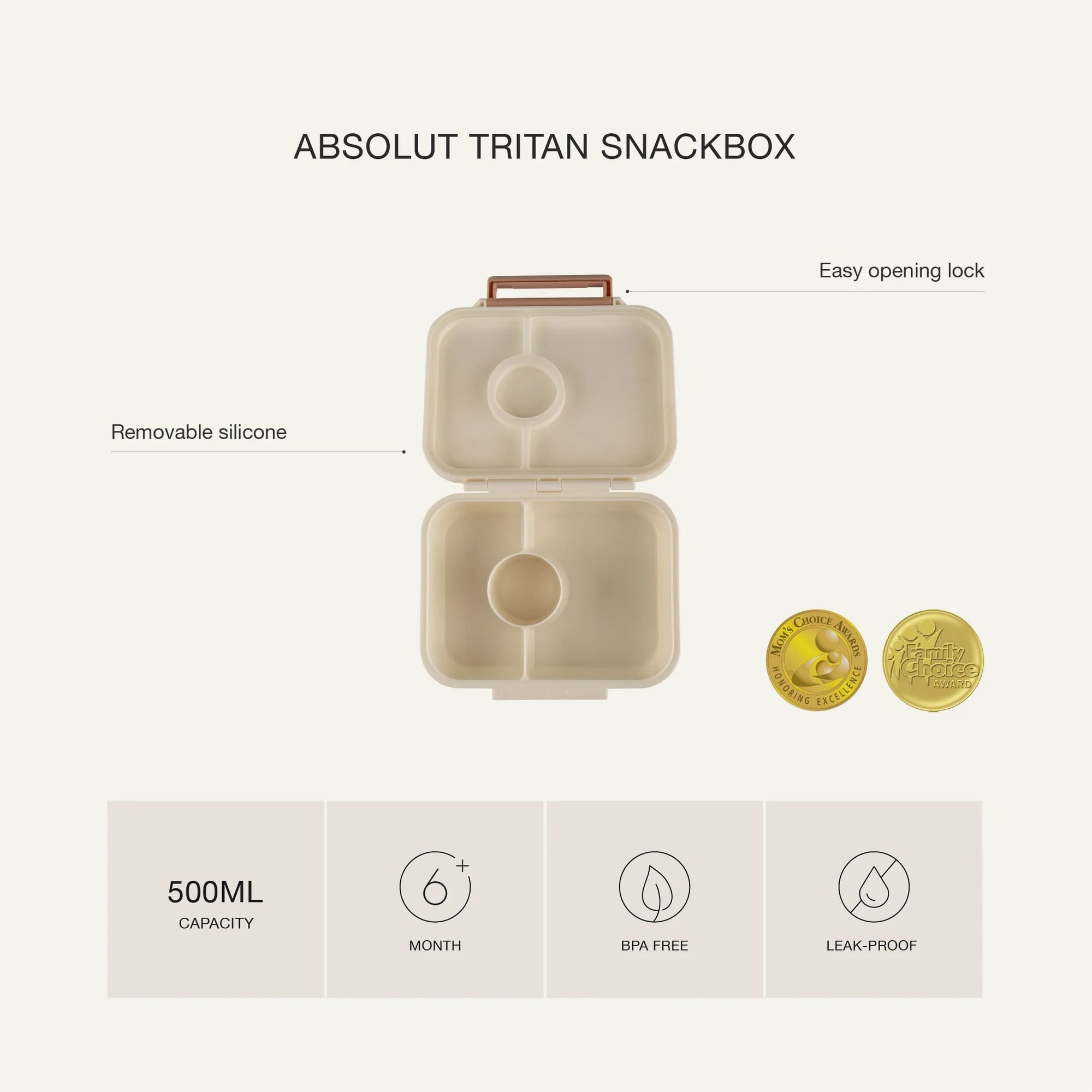 Citron Tritan Snack Box