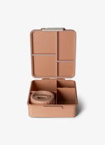 Load image into Gallery viewer, Citron Grand Lunch Box 4 Compartments with Insulated Thermos - Blush Pink
