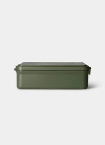 Citron Grand Lunch Box 4 Compartments with Insulated Food Jar - size