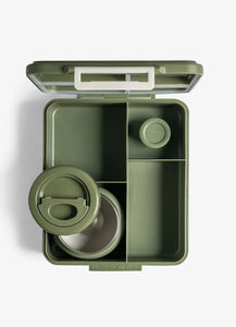 Citron Grand Lunch Box 4 Compartments with Insulated thermos