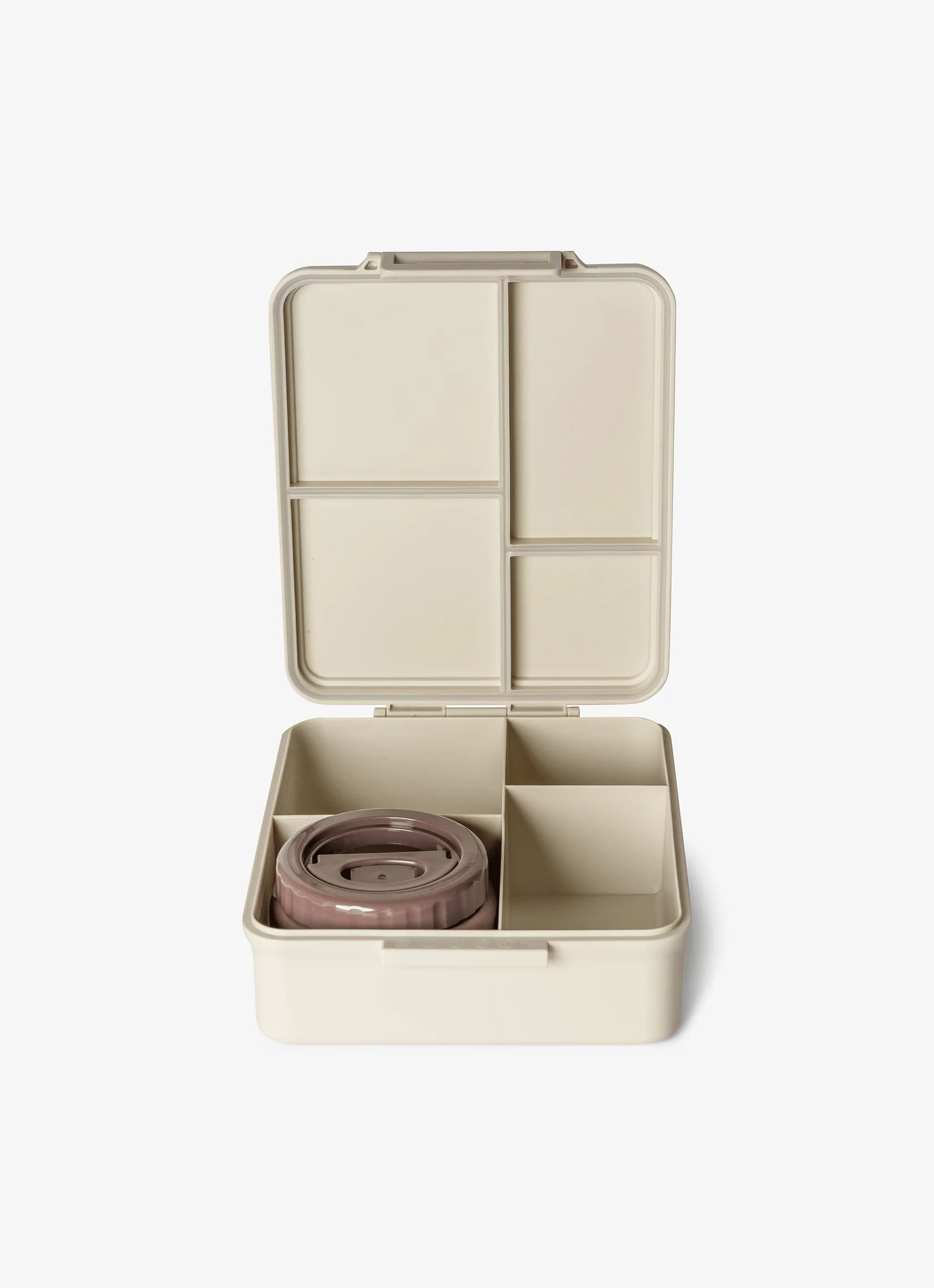 Citron Grand Lunch Box 4 Compartments with Insulated thermos