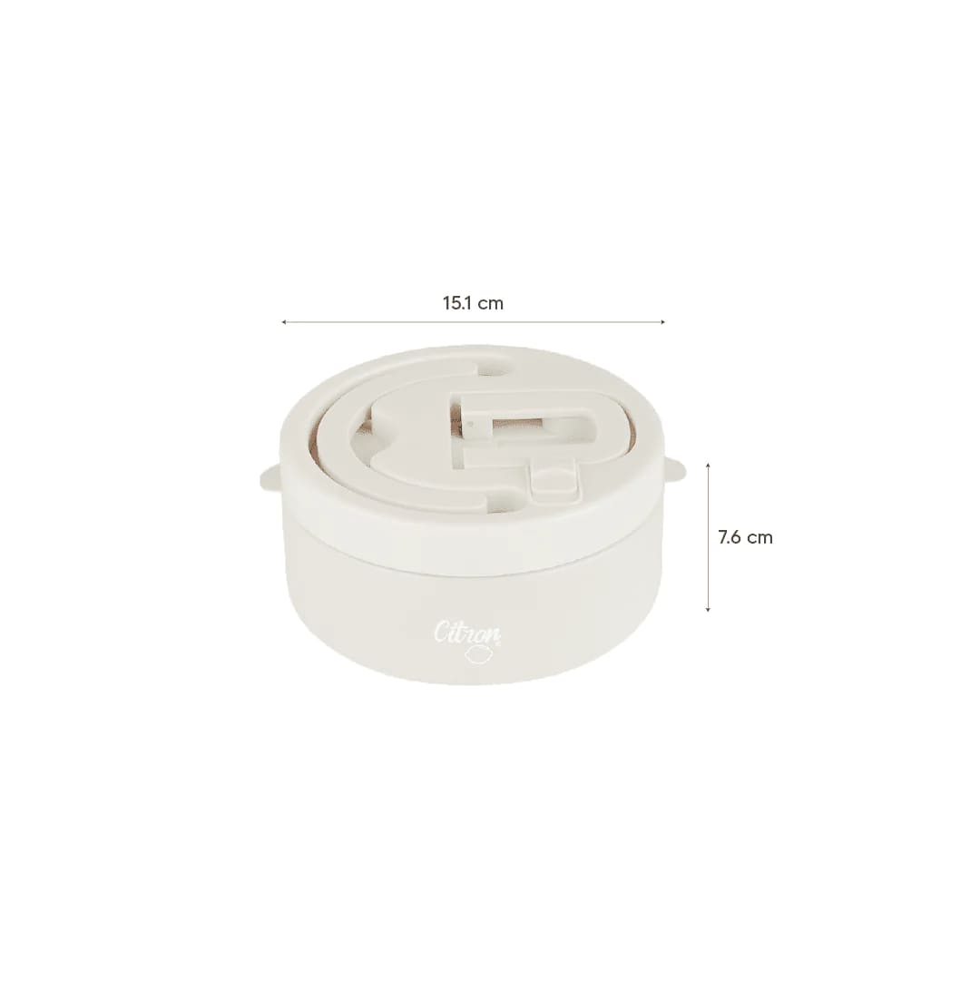 Citron Stainless Steel Insulated Food Jar size dimensions
