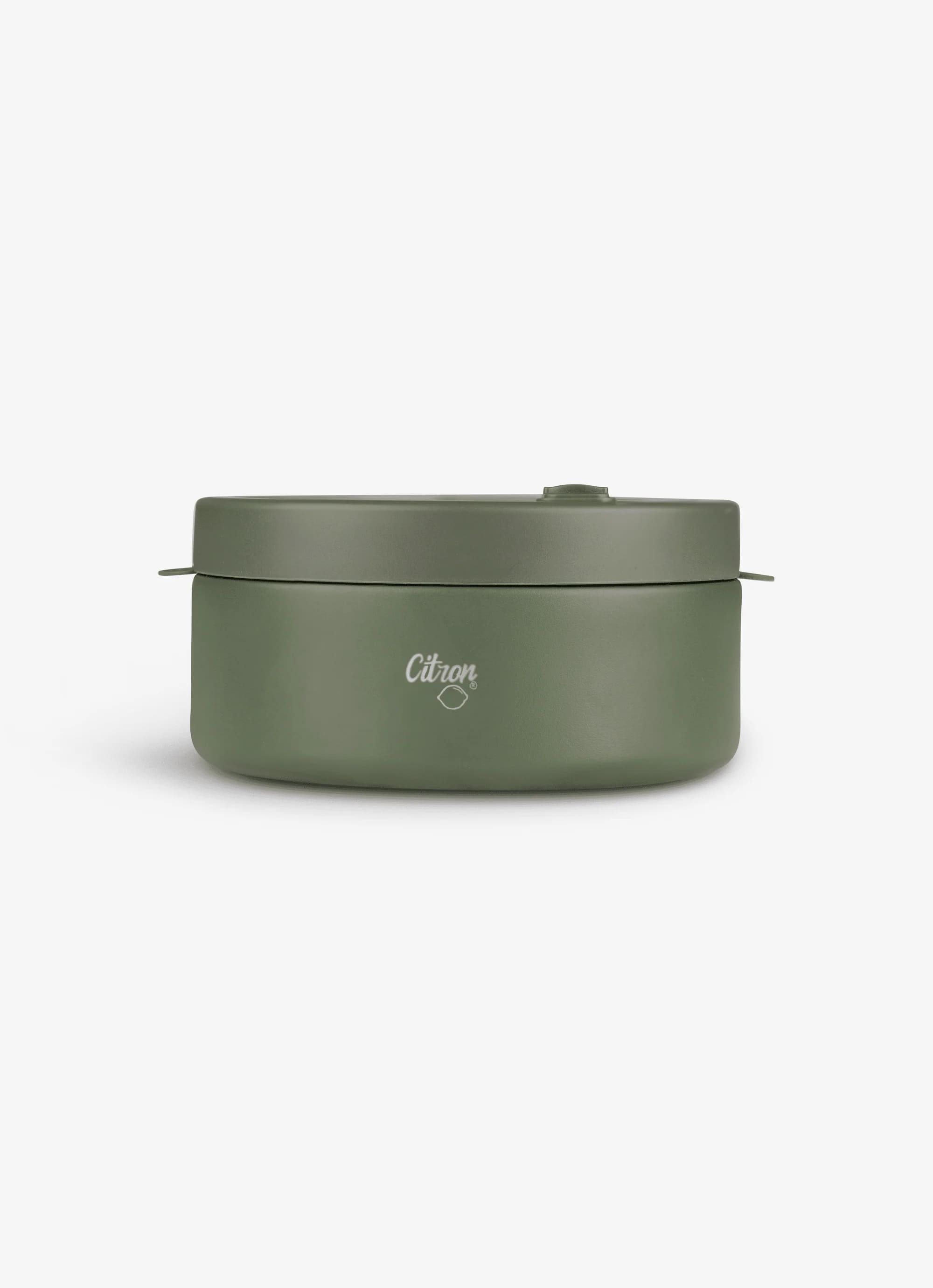 Citron Stainless Steel Insulated Food Jar 400ml - Green
