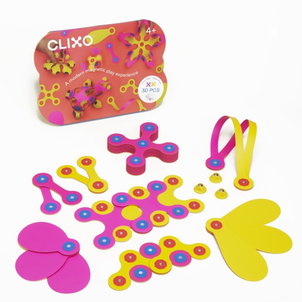 Clixo Crew Pack - Pink/Yellow