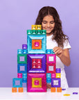 Connetix Magnetic Tiles Bright Portal Pack