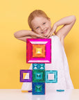 Connetix Magnetic Tiles Bright Portal Pack