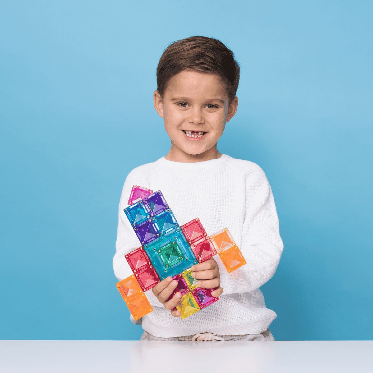 Connetix Magnetic Tiles Bright Portal Pack