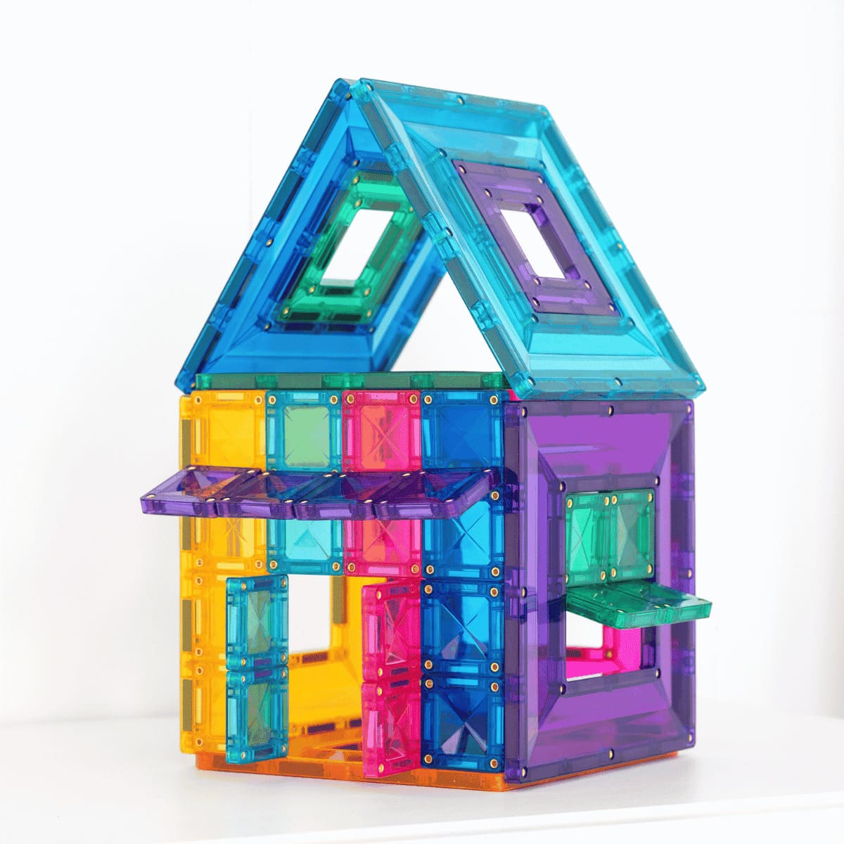 Connetix Magnetic Tiles Bright Portal Pack