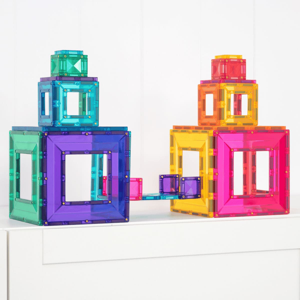 Connetix Magnetic Tiles Bright Portal Pack