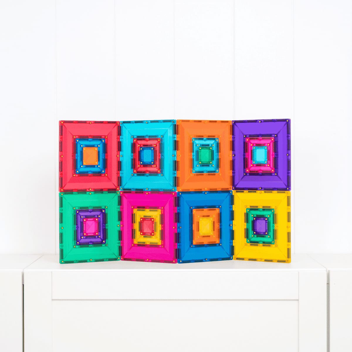 Connetix Magnetic Tiles Bright Portal Pack