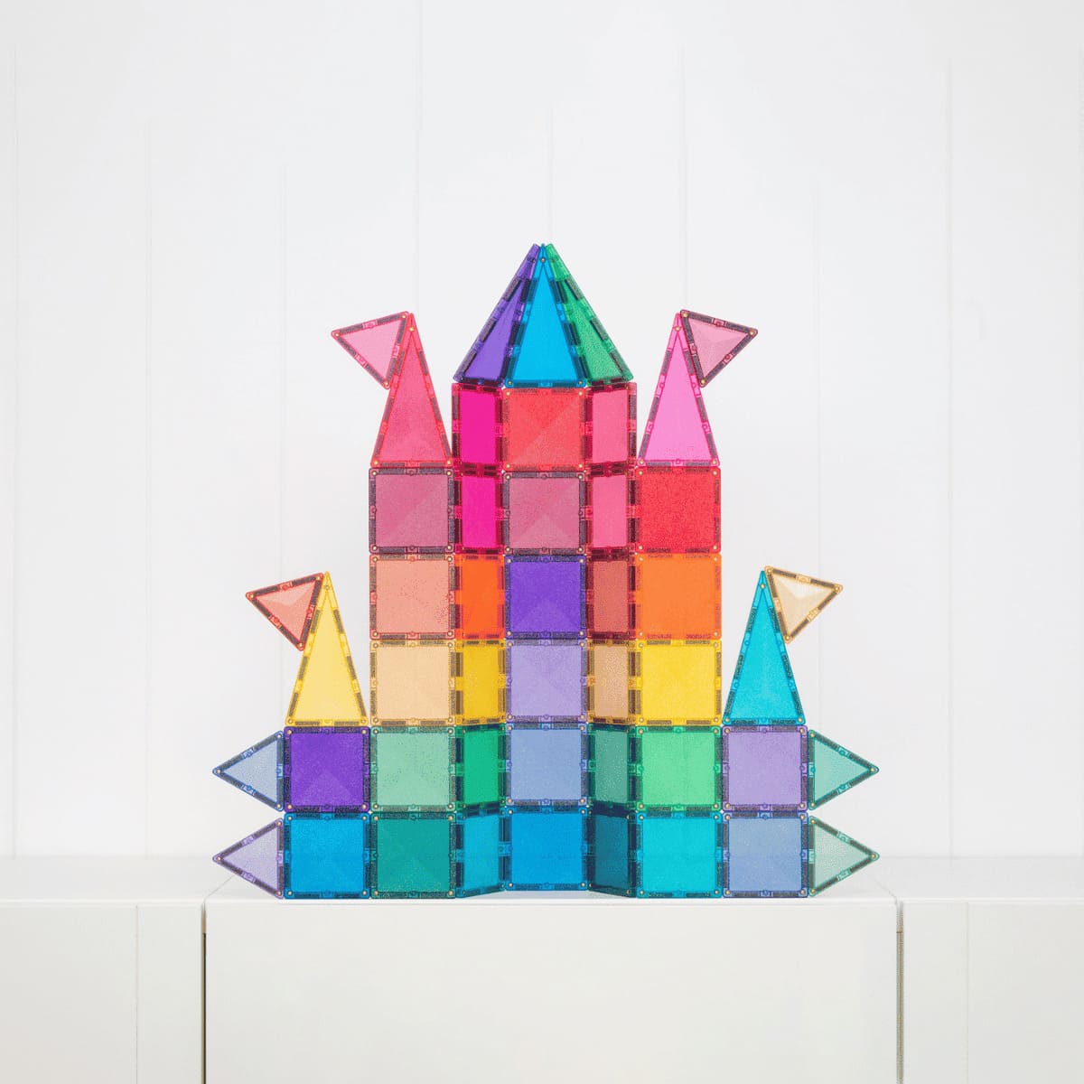 Connetix Magnetic Tiles Glitter Castle Pack 