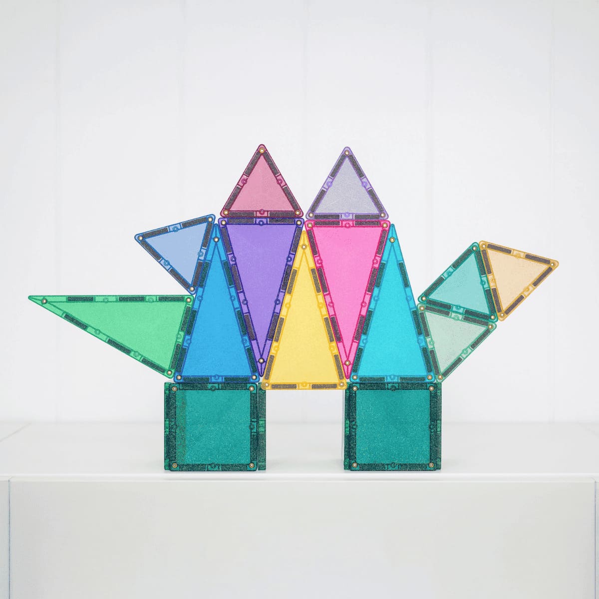 Connetix Magnetic Tiles Glitter Castle Pack 