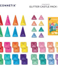 Connetix Magnetic Tiles Glitter Castle Pack 