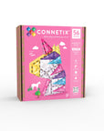 Connetix Magnetic Tiles Glitter Unicorn Pack 56pc